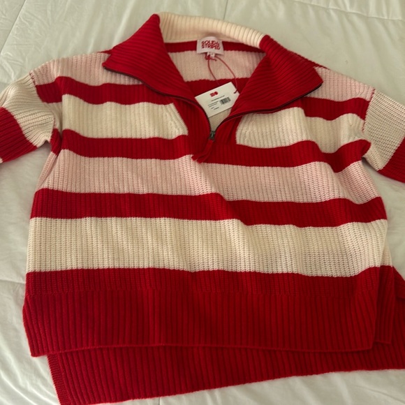 NWT SOLID & STRIPED Sweater - Picture 1 of 2